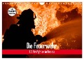 Die Feuerwehr. U.S. Firefighter im Einsatz (Wandkalender 2025 DIN A4 quer), CALVENDO Monatskalender - Elisabeth Stanzer