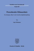 Cover-Bild zum Titel 'Prozeduraler Klimaschutz.' von 'Anja Widmann'