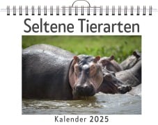 Cover-Bild zum Titel 'Seltene Tierarten - (Wandkalender 2025, Kalender DIN A4 quer, Monatskalender im Querformat mit Kalendarium, das perfekte Geschenk)' von 'Luisa Schubert'