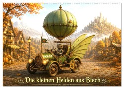Cover-Bild zum Titel 'Die kleinen Helden aus Blech (Wandkalender 2027 DIN A2 quer), CALVENDO Monatskalender' von 'Sonja Hofmann'