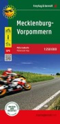 Cover-Bild zum Titel 'Mecklenburg-Vorpommern, Motorradkarte 1:250.000, freytag & berndt' von ''