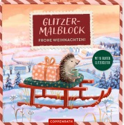 Cover-Bild zum Titel 'Glitzer-Malblock - Frohe Weihnachten!' von ''