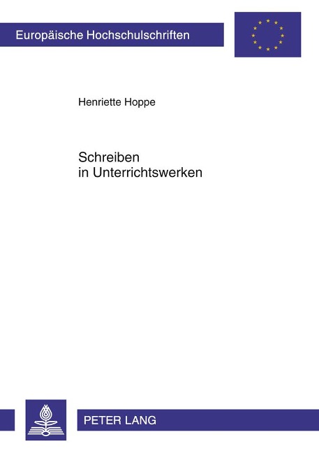 Schreiben in Unterrichtswerken - Henriette Hoppe