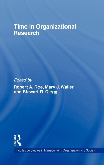 Time in Organizational Research - 