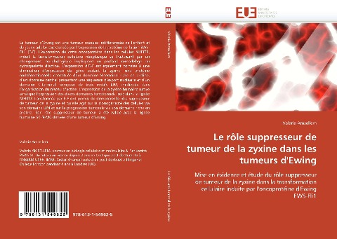 Le rôle suppresseur de tumeur de la zyxine dans les tumeurs d''Ewing - Valerie Amsellem