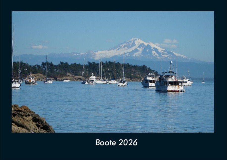 Boote 2026 Fotokalender DIN A4 - Tobias Becker
