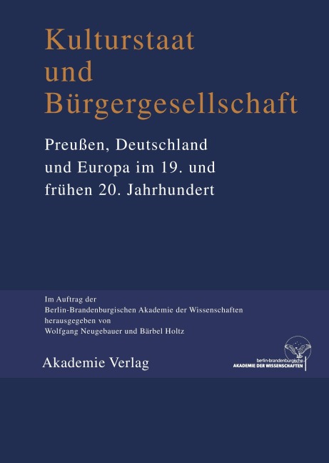 Kulturstaat und Bürgergesellschaft - 