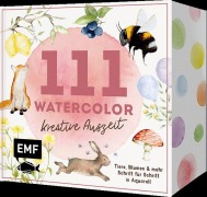 Cover-Bild zum Titel '111 Watercolor - Kreative Auszeit' von ''