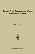 Grundzüge für die Normalisierung von Walzeisen mit Rechteckigem Querschnitt - Adolf Santz