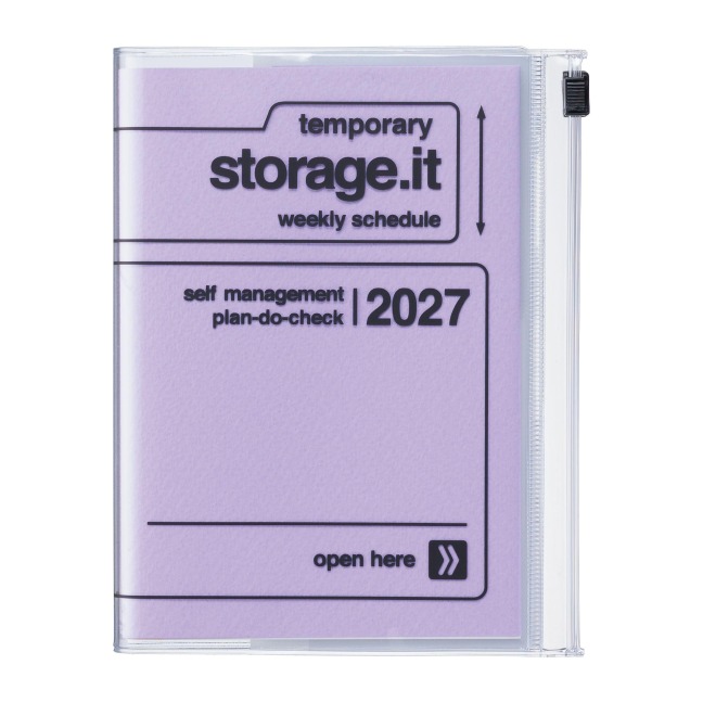 MARK'S 2026/27 Diary A6 Storage.it  // Lavender - 