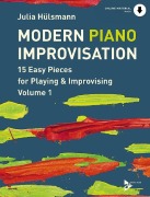 Cover-Bild zum Titel 'Modern Piano Improvisation' von 'Julia Hülsmann'