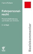 Cover-Bild zum Titel 'Fahrpersonalrecht' von 'Ingo Hamm, Patrick Fütterer'