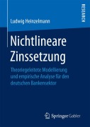 Cover-Bild zum Titel 'Nichtlineare Zinssetzung' von 'Ludwig Heinzelmann'