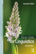 Cover-Bild zum Titel 'Study Skills for Linguistics' von 'Jeanette Sakel'