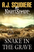 Cover-Bild zum Titel 'Snake in the Grave (NightShade Forensic FBI Files, #14)' von 'A. J. Scudiere'