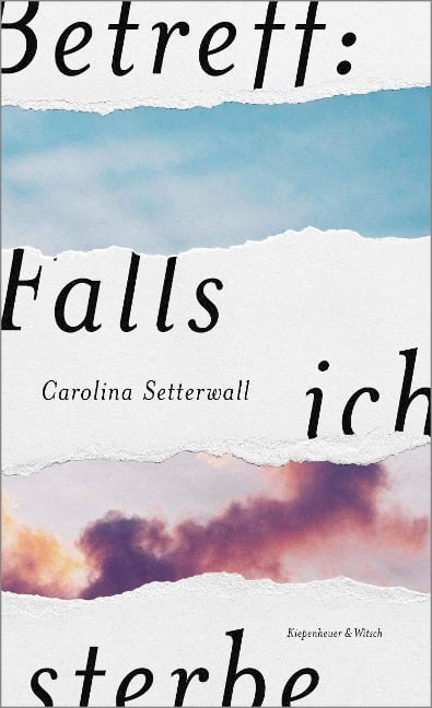 Betreff: Falls ich sterbe - Carolina Setterwall