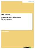Cover-Bild zum Titel 'Organisationsstrukturen und Leitungssysteme' von 'Felix Lohkamp'