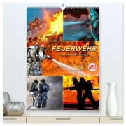 Cover-Bild zum Titel 'Feuerwehr - selbstloser Dienst weltweit (hochwertiger Premium Wandkalender 2026 DIN A2 hoch), Kunstdruck in Hochglanz' von 'Peter Roder'