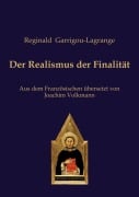 Cover-Bild zum Titel 'Der Realismus der Finalität' von 'Reginald Garrigou-Lagrange'