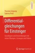 Cover-Bild zum Titel 'Differentialgleichungen für Einsteiger' von 'Sabrina Proß, Thorsten Imkamp'