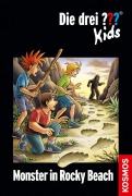 Cover-Bild zum Titel 'Die drei ??? Kids, 44, Monster in Rocky Beach (drei Fragezeichen Kids)' von 'Ben Nevis'