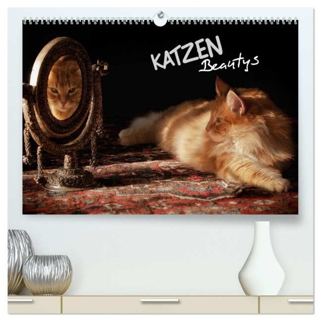 KATZEN Beautys (hochwertiger Premium Wandkalender 2026 DIN A2 quer), Kunstdruck in Hochglanz - Viktor Gross