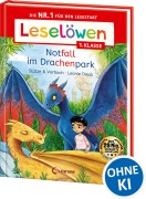 Cover-Bild zum Titel 'Leselöwen 1. Klasse - Notfall im Drachenpark' von 'Stütze & Vorbach'