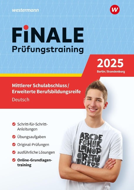 FiNALE - Prüfungstraining Mittlerer Schulabschluss, Fachoberschulreife, Erweiterte Berufsbildungsreife Berlin und Brandenburg. Deutsch 2025 - Jelko Peters