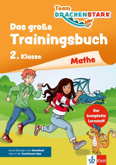 Team Drachenstark: Das große Trainingsbuch Mathe 2. Klasse - 