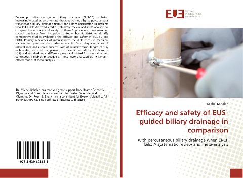 Efficacy and safety of EUS-guided biliary drainage in comparison - Michel Kahaleh