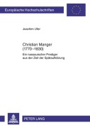 Cover-Bild zum Titel 'Christian Manger (1770-1830)' von 'Joachim Ufer'