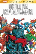 Cover-Bild zum Titel 'Marvel Must-Have: Der Tod von Captain Marvel' von 'Jim Starlin, Steve Englehart, Stan Lee, Gene Colan, Doug Moench'