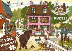 Cover-Bild zum Titel 'Die Haferhorde - Voll versteckt! (Puzzle)' von 'Suza Kolb'