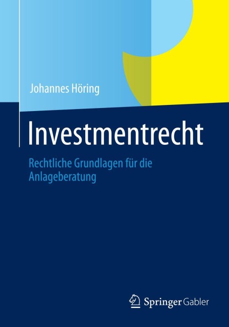 Investmentrecht - Johannes Höring