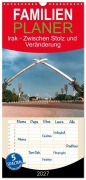 Cover-Bild zum Titel 'Familienplaner 2027 - Irak - Zwischen Stolz und Veränderung mit 5 Spalten (Wandkalender, 21 x 45 cm) CALVENDO' von 'Sonja Schlichter'