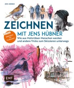 Cover-Bild zum Titel 'Zeichnen mit Jens Hübner - Entschleunigen durch Zeichnen' von 'Jens Hübner'