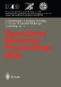 Operations Research Proceedings 1995 - 