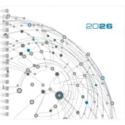 Cover-Bild zum Titel 'Wochenbuch Assessor 2026 - Bürokalender 15,8x14,7 cm - 1 Woche auf 2 Seiten - mit Drahtkammbindung - Buchkalender - Notizbuch - 790-0098' von ''