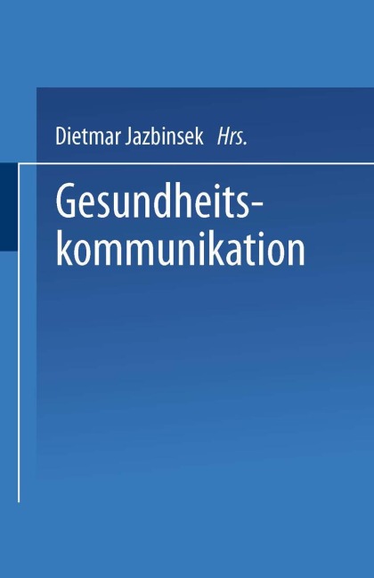 Gesundheitskommunikation - 