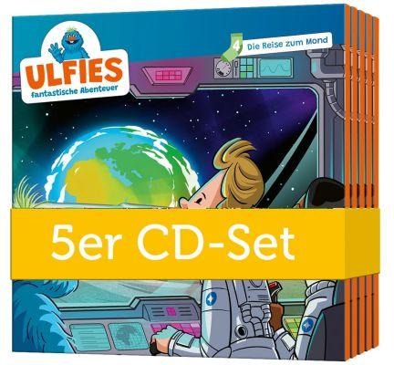 Die Reise zum Mond (Set mit 5 CDs) - Sebastian Rochlitzer