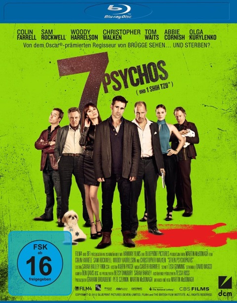 7 Psychos - Martin Mcdonagh, Carter Burwell