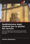 Cover-Bild zum Titel 'Soddisfazione degli studenti per la qualità del servizio' von 'Carlitos Mugodoma'