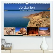 Cover-Bild zum Titel 'Jordanien - Ein Land der Superlative (hochwertiger Premium Wandkalender 2026 DIN A2 quer), Kunstdruck in Hochglanz' von 'Michael Herzog'