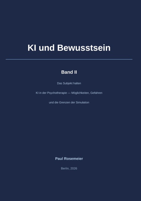 KI und Bewusstsein - Paul Rosemeier