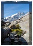 Cover-Bild zum Titel 'Bergwelten Wandkalender (Wandkalender 2026 DIN A3 hoch), CALVENDO Monatskalender' von 'Fotografin Miriam Schwarzfischer'