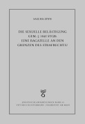Cover-Bild zum Titel 'Die sexuelle Belästigung gem. § 184i StGB: eine Bagatelle an den Grenzen des Strafrechts?' von 'Sascha Zinn'