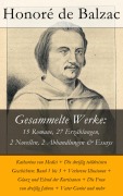 Cover-Bild zum Titel 'Gesammelte Werke: 15 Romane, 27 Erzählungen, 2 Novellen, 2 Abhandlungen & Essays' von 'Honoré de Balzac'