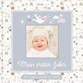 Cover-Bild zum Titel 'Babyalbum mit Fensterausschnitt für das 1. Lebensjahr zum Eintragen der schönsten Momente und Erinnerungen mit Platz für Fotos | genderneutral für Jungen und Mädchen' von 'Lisa Wirth'