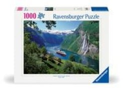 Cover-Bild zum Titel 'Erwachsenenpuzzle 1000 Teile - Norwegischer Fjord' von ''