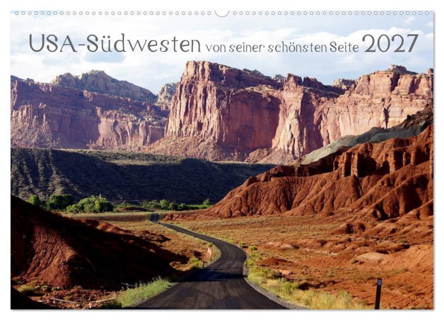 USA-Südwesten von seiner schönsten Seite 2027 (Wandkalender 2027 DIN A2 quer), CALVENDO Monatskalender - Christian Döbler